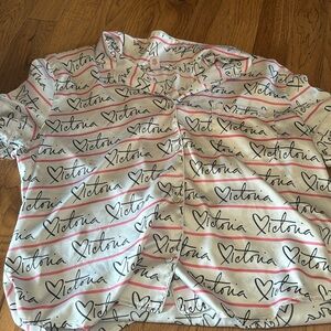 Victoria’s Secret PJ Set Includes Top & Bottoms